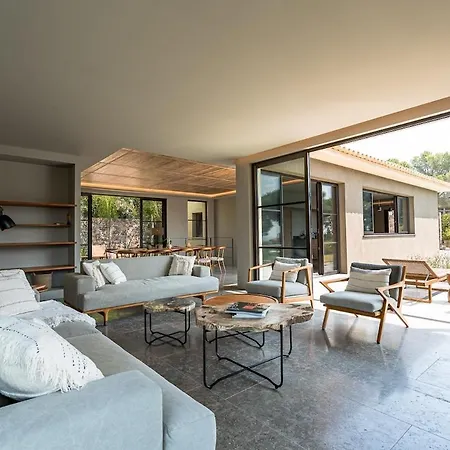 别墅 Vue Mer, A Pieds, Golfe De St Tropez *